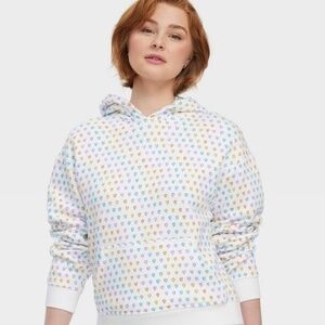 Roller Rabbit x Target Disco Hoodie NWT